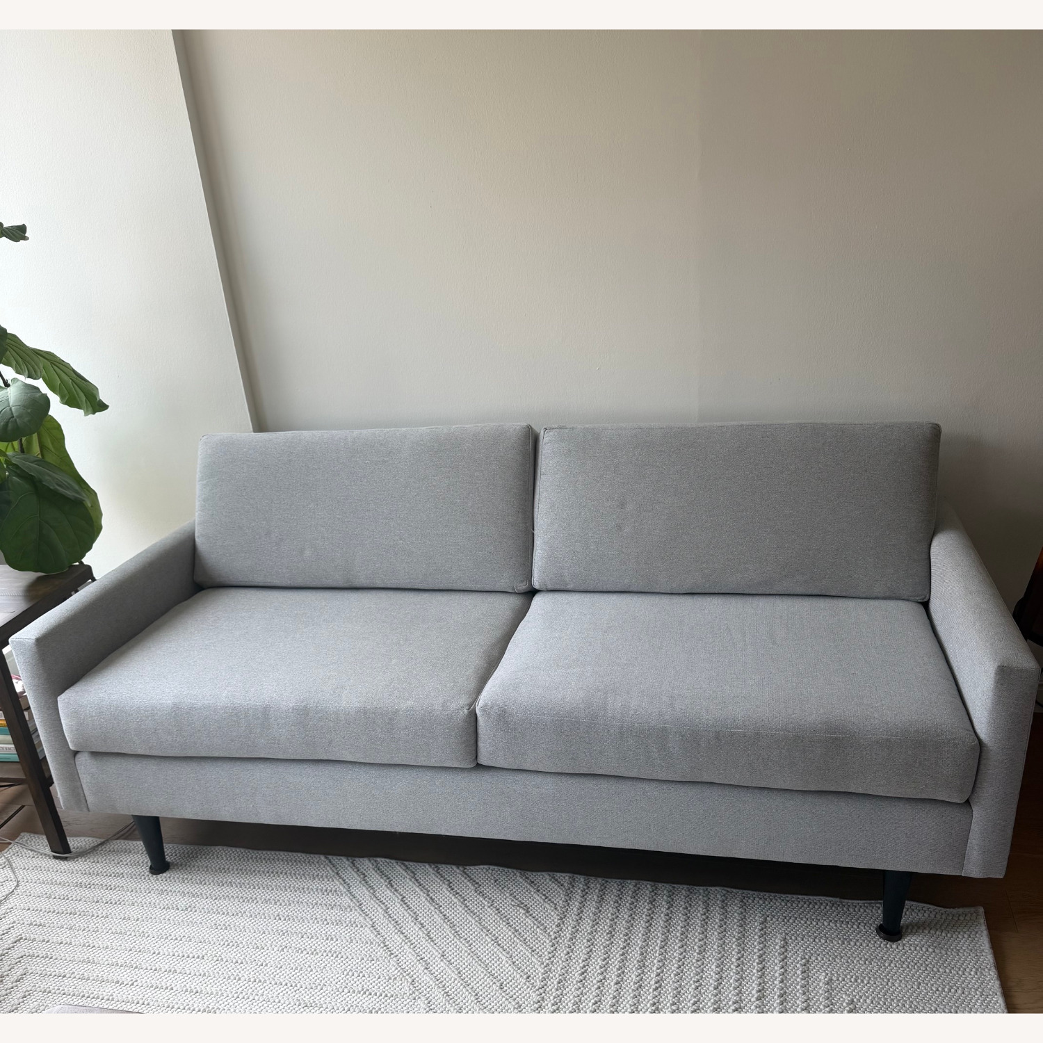 Apt2b Scott Light Gray Fabric 3+ Seater Sofa - image-7