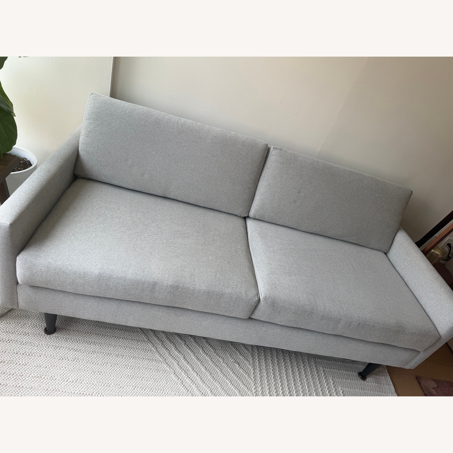 Apt2b Scott Light Gray Fabric 3+ Seater Sofa - image-6