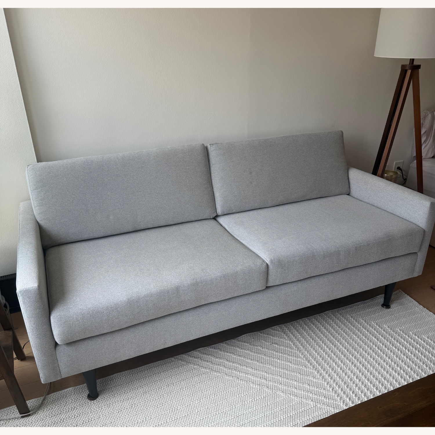 Apt2b Scott Light Gray Fabric 3+ Seater Sofa - image-5