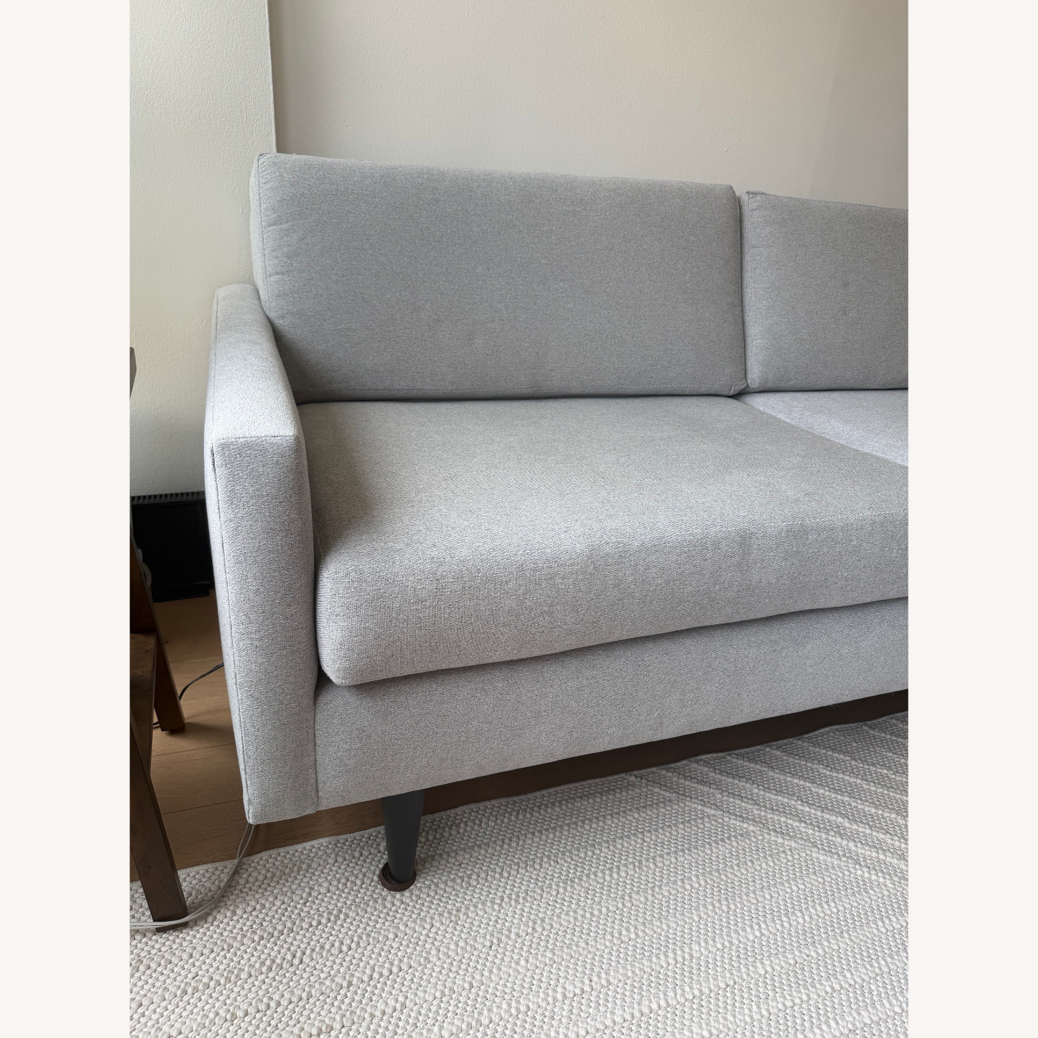 Apt2b Scott Light Gray Fabric 3+ Seater Sofa - image-3