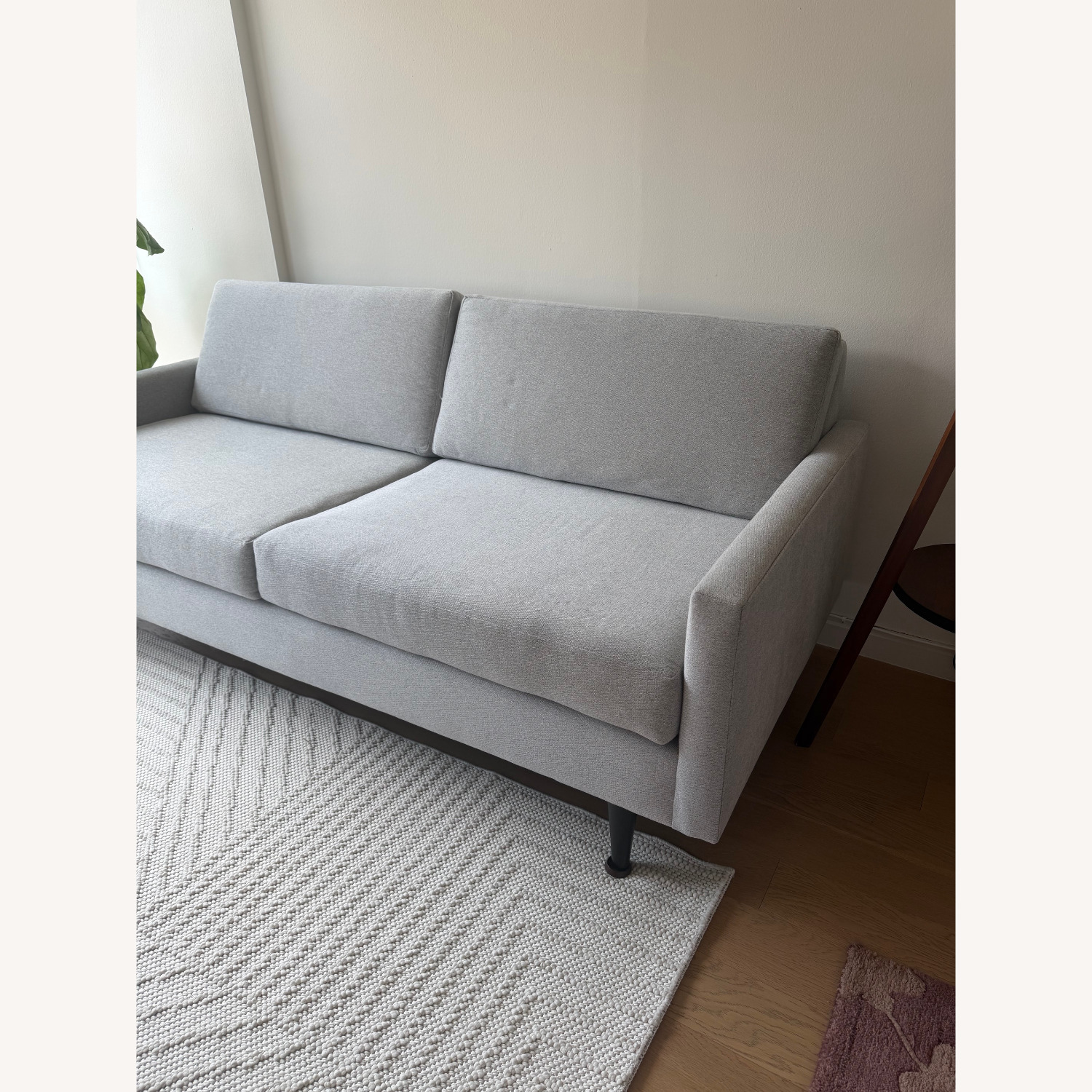 Apt2b Scott Light Gray Fabric 3+ Seater Sofa - image-4