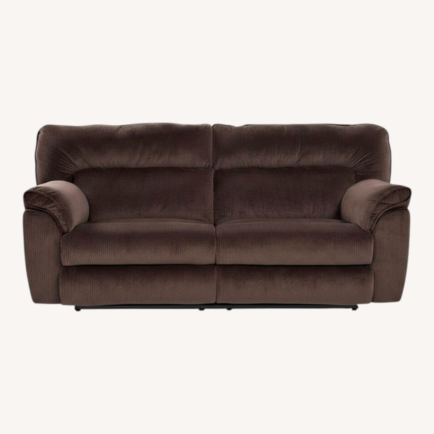 Bob's Discount Furniture Brava Dark Brown 2 Seater Sofa - image-0