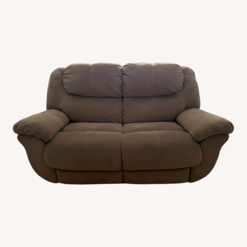 Used Bolton Furniture Dark Brown Fabric 2 Seater Sofa for sale on AptDeco