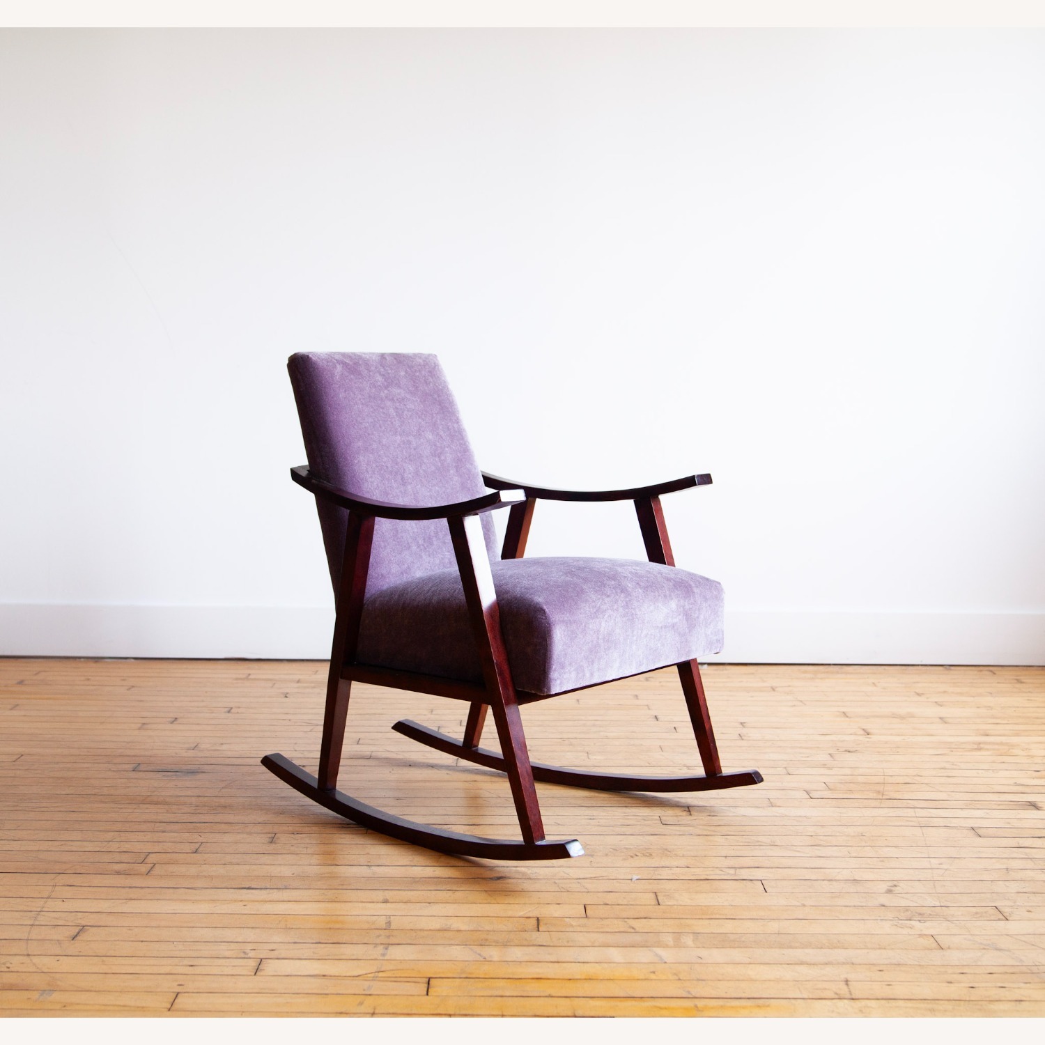 Widdicomb Furniture Purple Wood Accent Chair - image-1