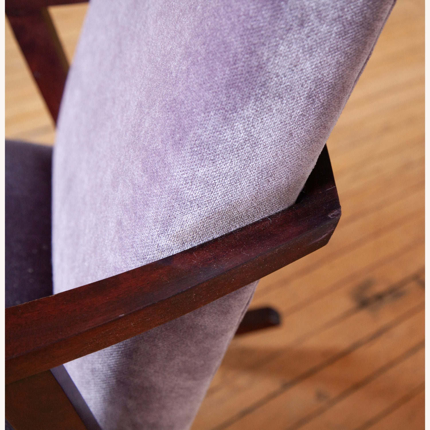 Widdicomb Furniture Purple Wood Accent Chair - image-5