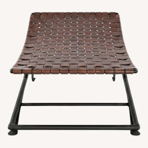 Used Brown Folding Stool for sale on AptDeco