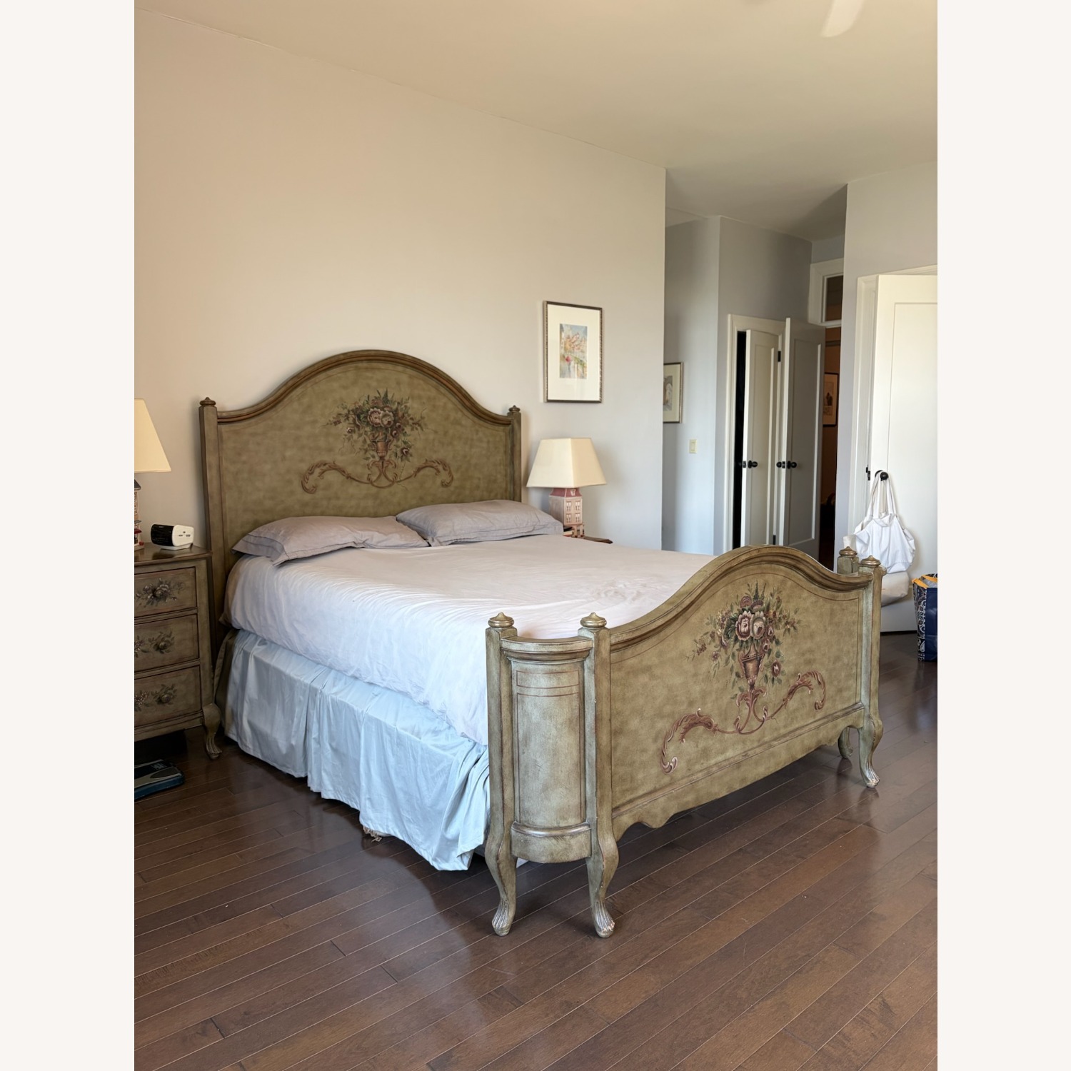 Domain Furniture Brown Wood Queen Bed - image-2