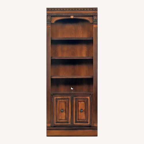 Used Set of 2 Dark Wook Book Cases for sale on AptDeco