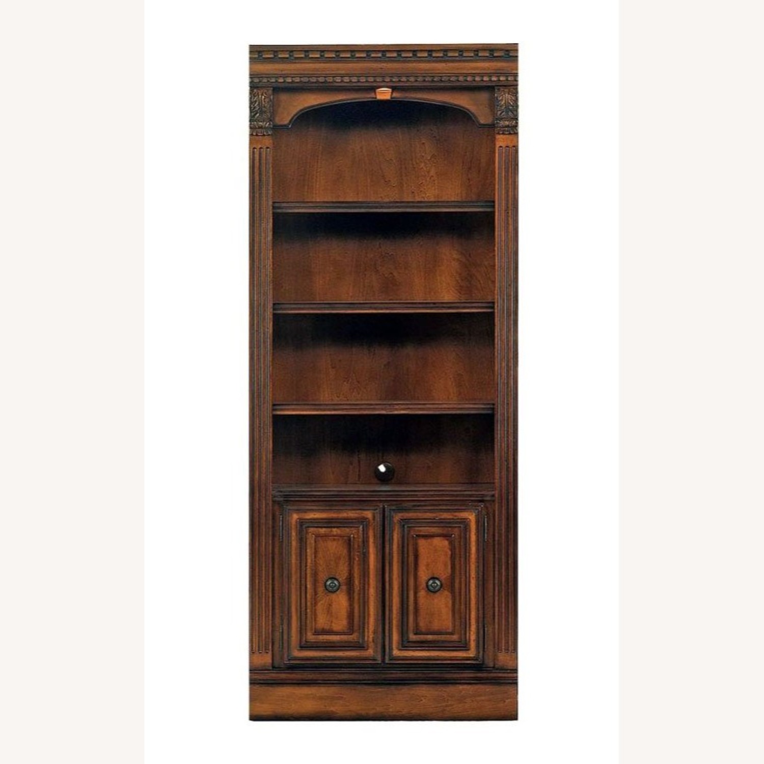 Set of 2 Dark Wook Book Cases - image-2