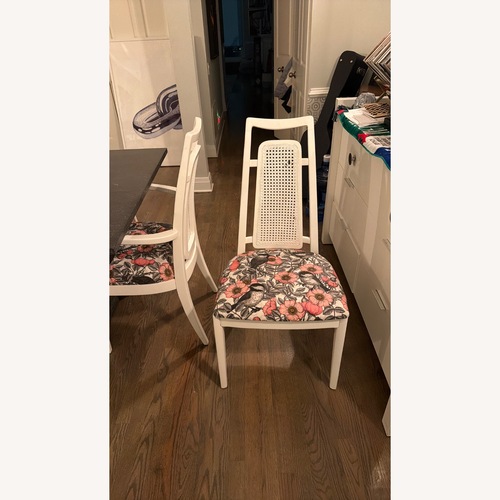 Used White Wood Dining Chairs for sale on AptDeco