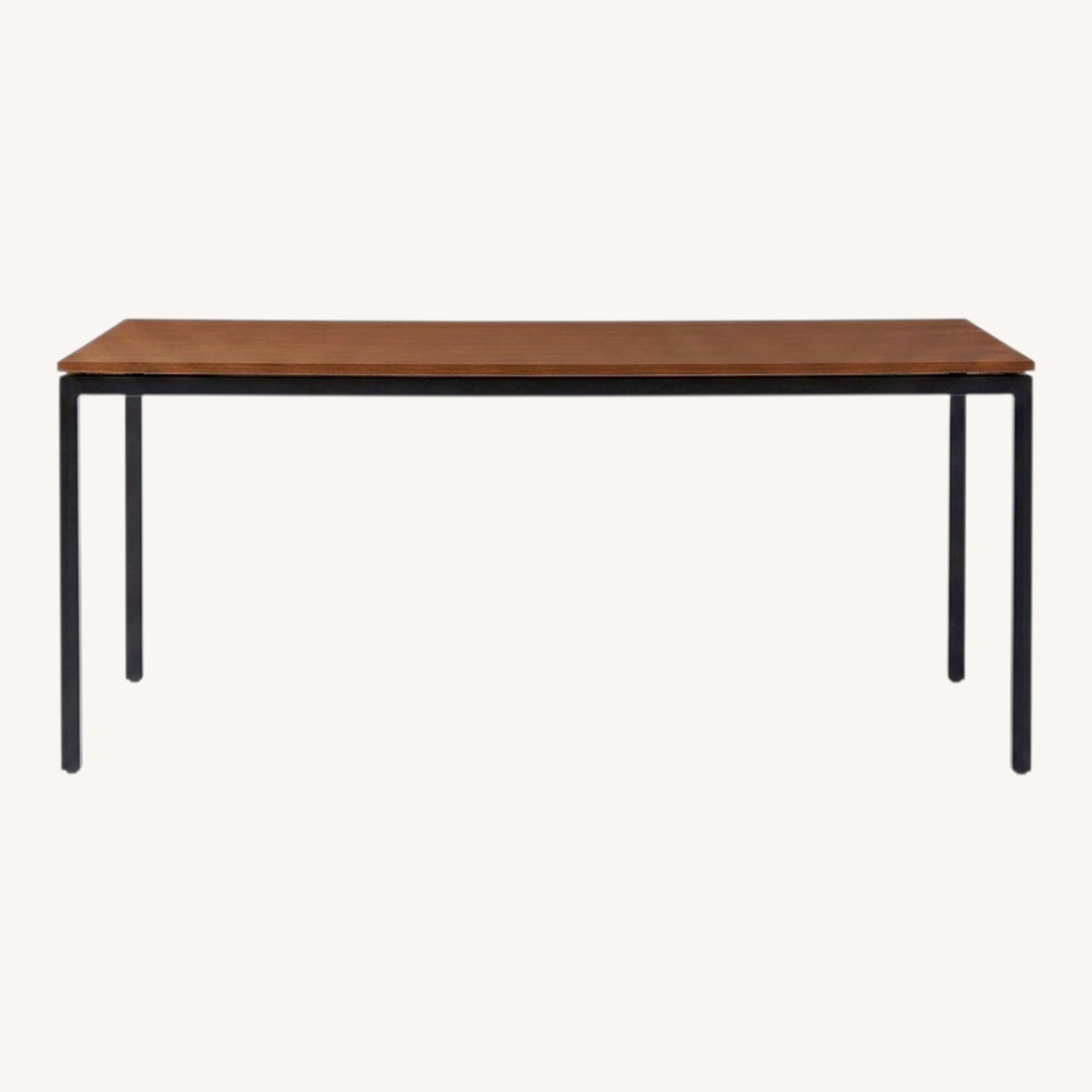 West Elm Frame Parsons 72" Dining Table, Walnut - image-3