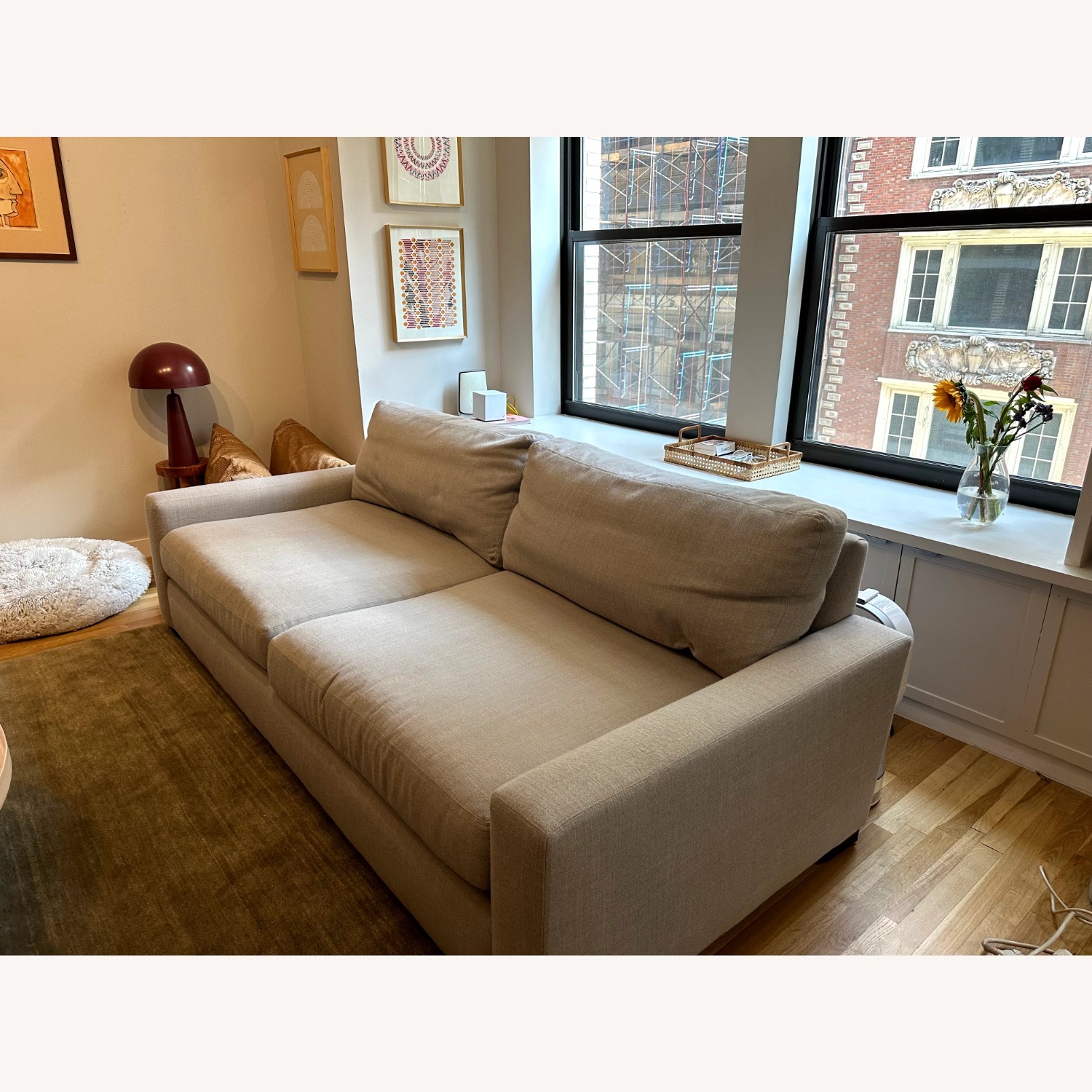 Restoration Hardware Maxwell 2 Cushion Sofa - image-3