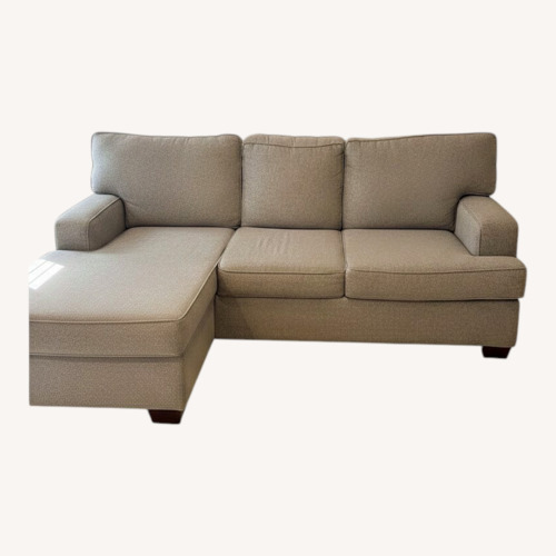 Used Dark Gray Fabric Chaise Lounge for sale on AptDeco