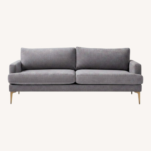 Used West Elm Andes Sofa with Ottoman for sale on AptDeco