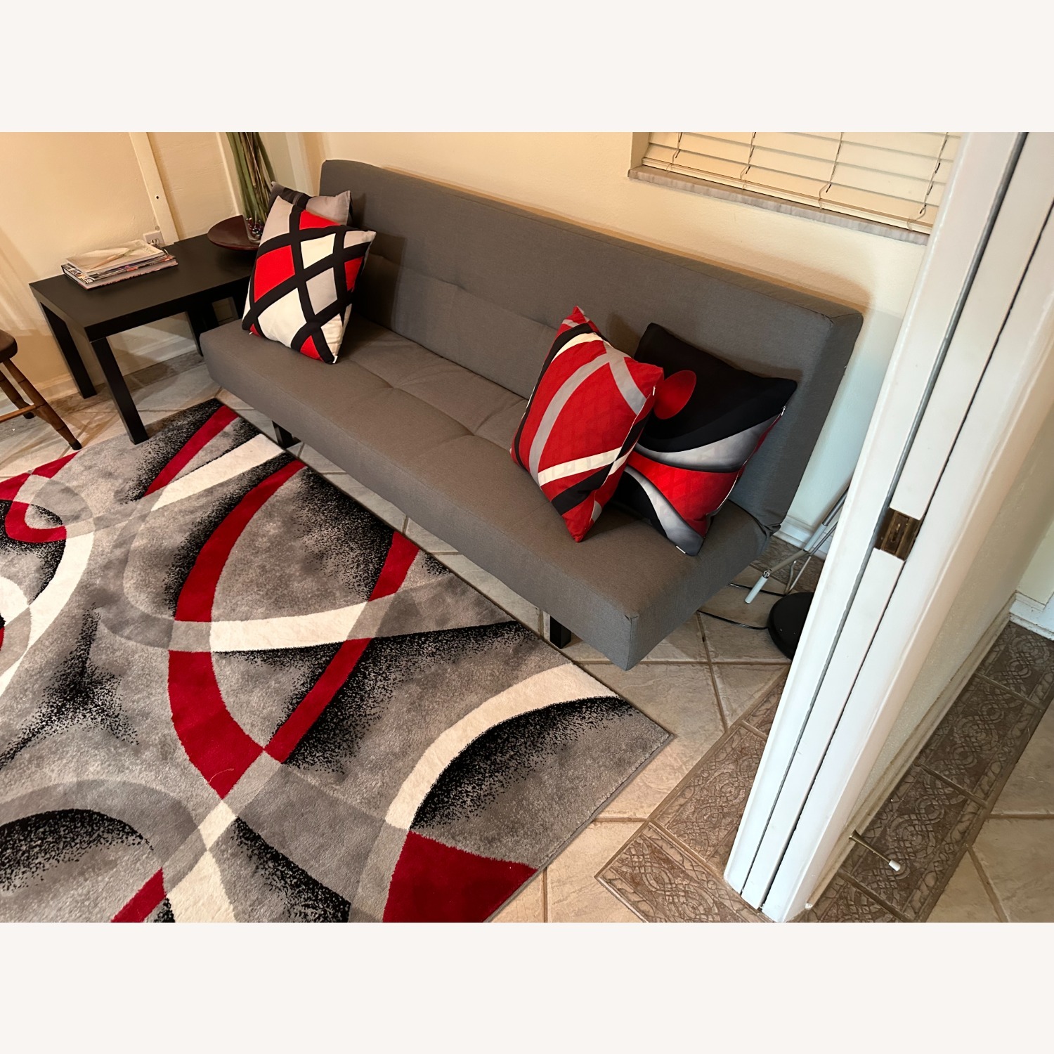 IKEA Grey Futon - image-2