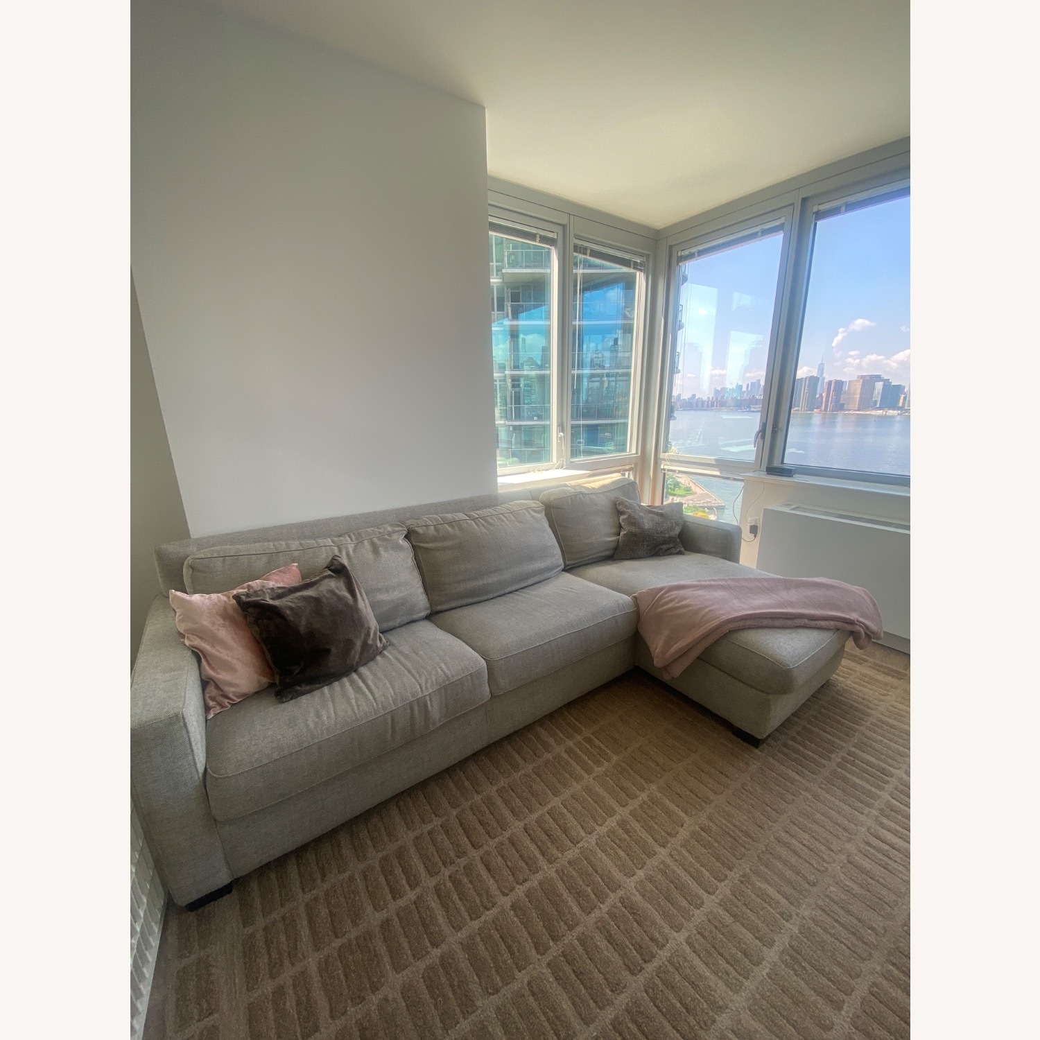 West Elm Henry Sectional Sleeper Sofa With Storage - image-1