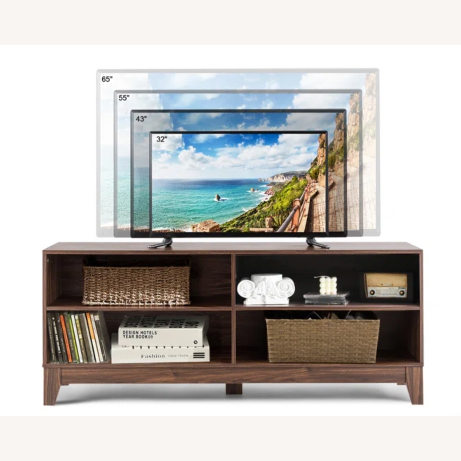 Wayfair Norman Unfinished TV Stand for TVs up to 58" - image-4