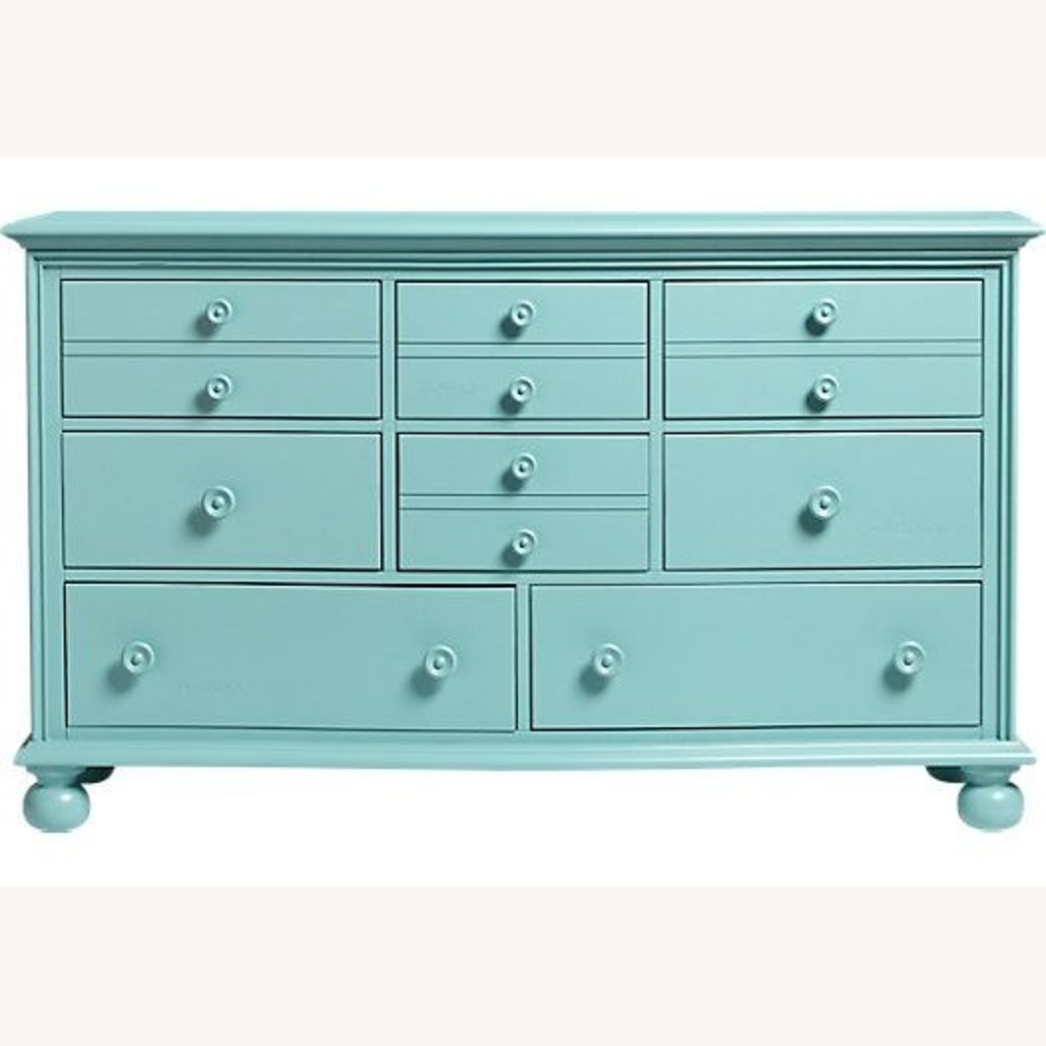 Rooms To Go Blue Wood Dresser - image-5