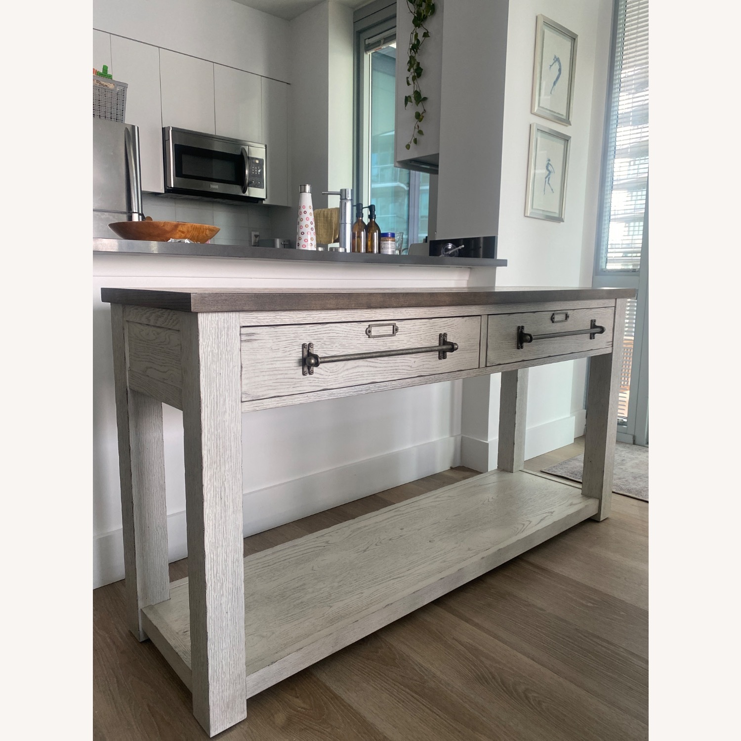 Pottery Barn Buffet Table  - image-2