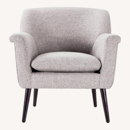 Used Bob's Discount Furniture Reece Light Gray Armchair for sale on AptDeco