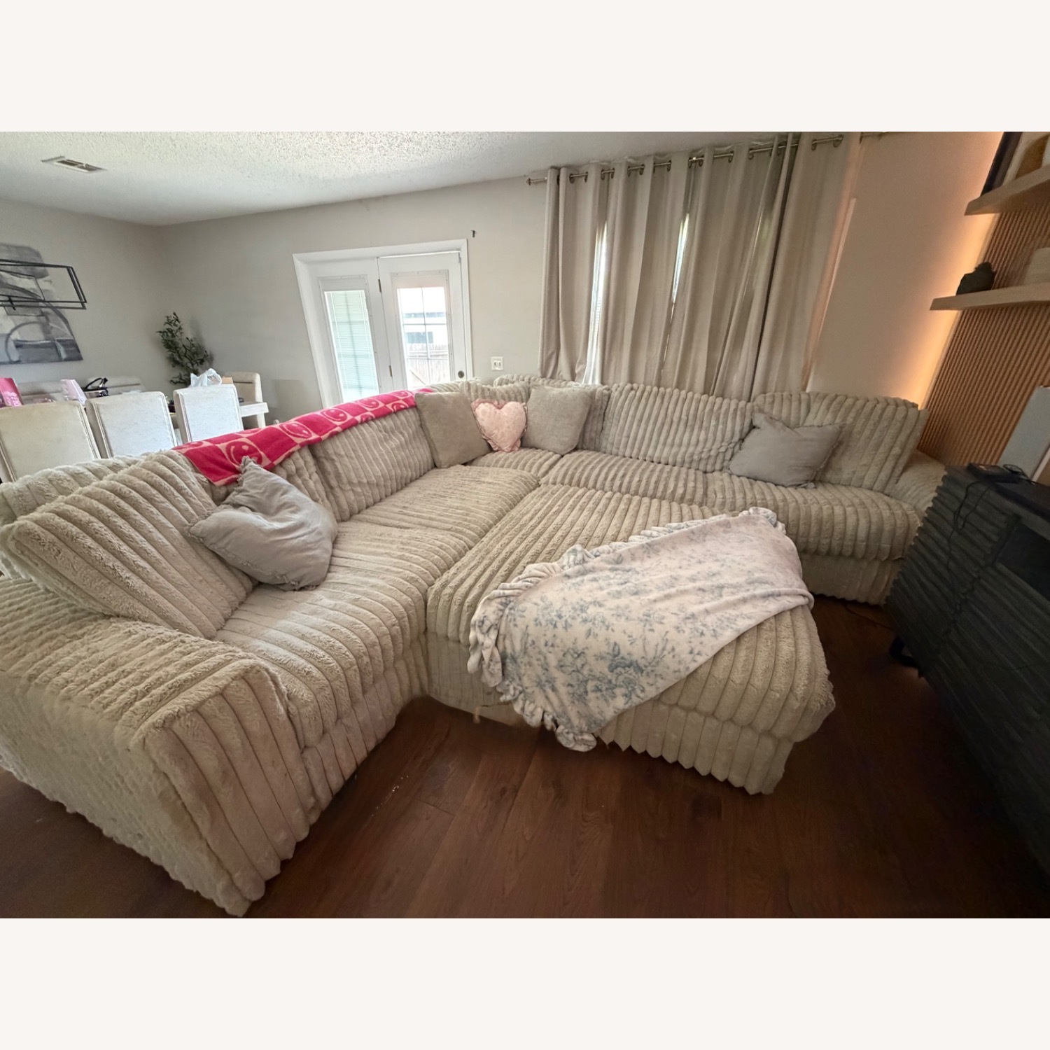 Ashley Furniture 3-piece Sectional With Ottoman  - image-1