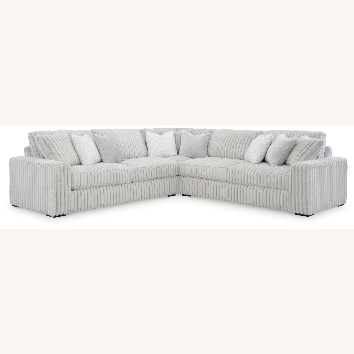 Ashley Furniture 3-piece Sectional With Ottoman  - image-5