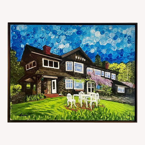 Used Original Painting by Lucas Goossens for sale on AptDeco