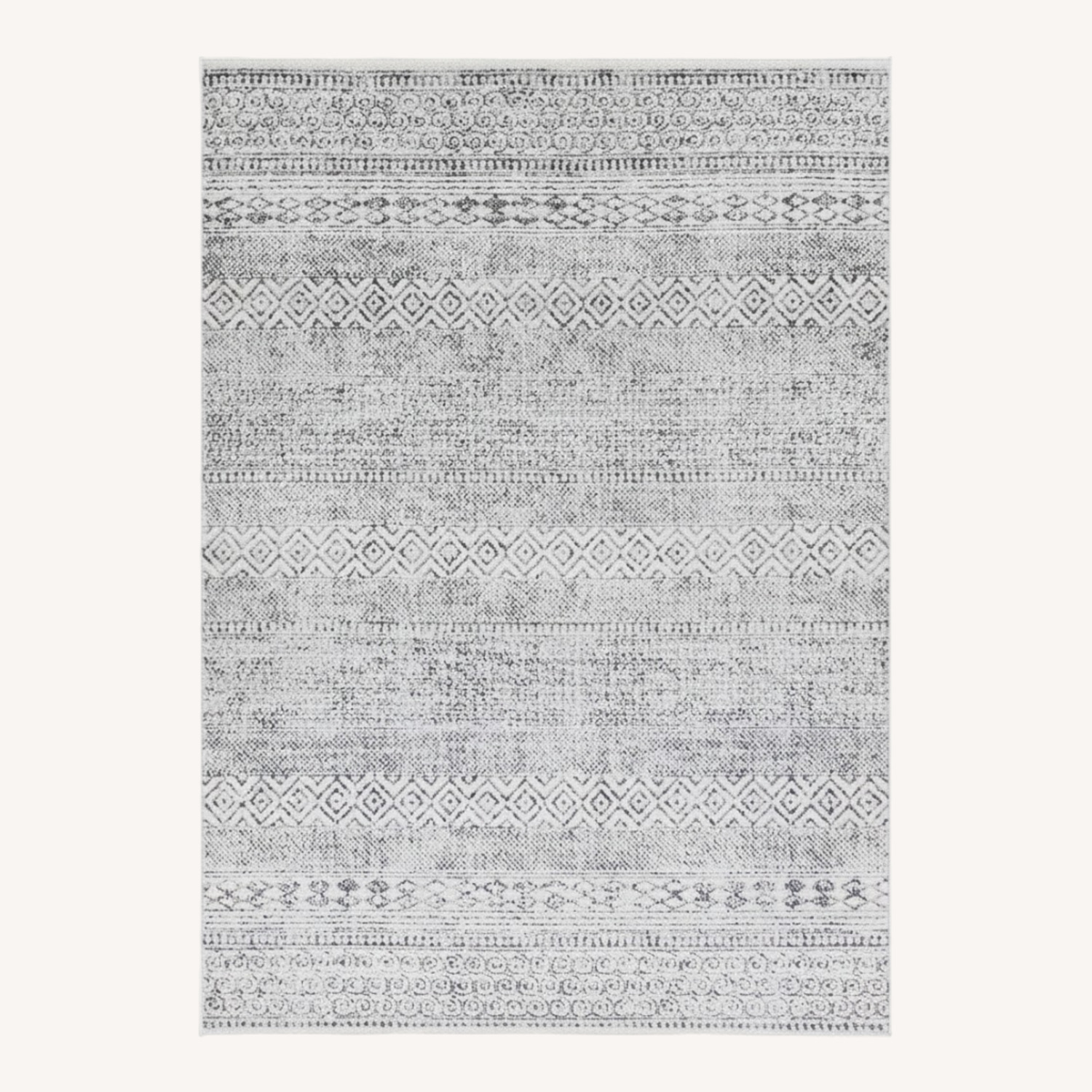 Macy's Blue Area Rug 5'3 x 8'7 - image-0