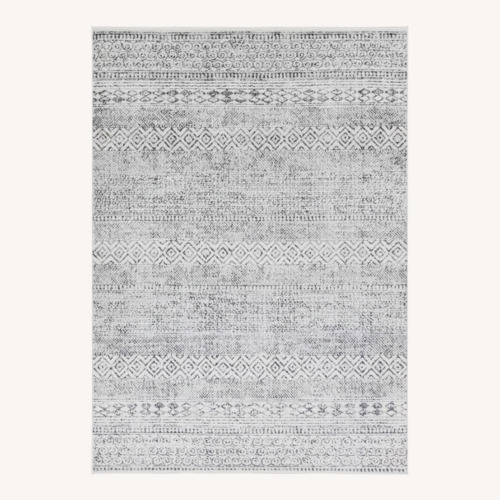 Used Macy's Blue Area Rug 5'3 x 8'7 for sale on AptDeco