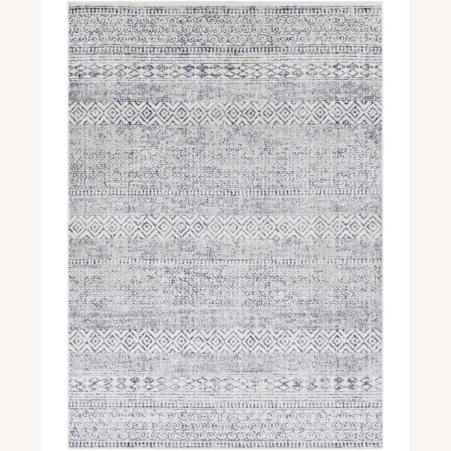 Macy's Blue Area Rug 5'3 x 8'7 - image-4