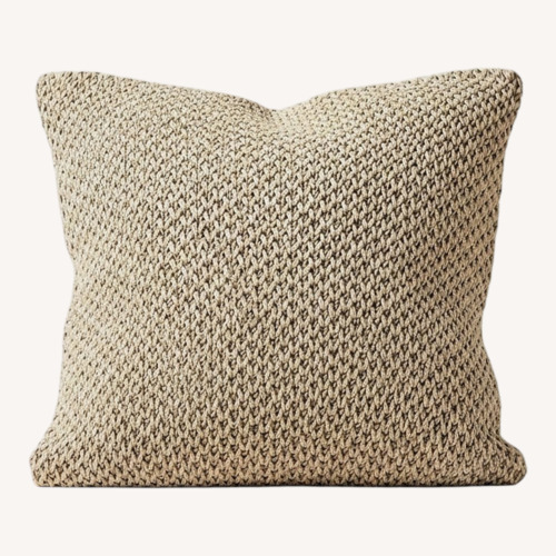 Used Pottery Barn Stonewashed Natural Linen Pillow for sale on AptDeco