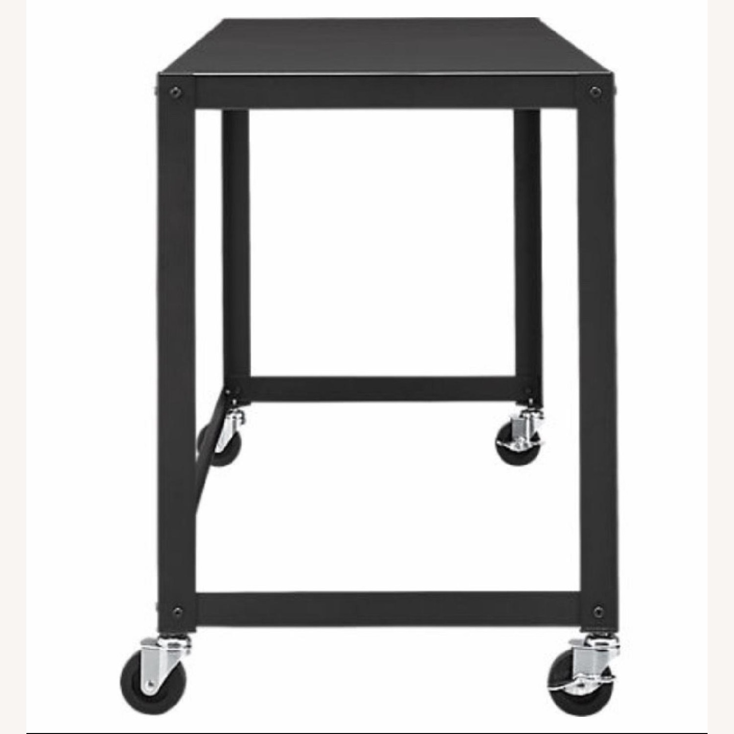 CB2 Go Cart Rolling Table Desk - image-3
