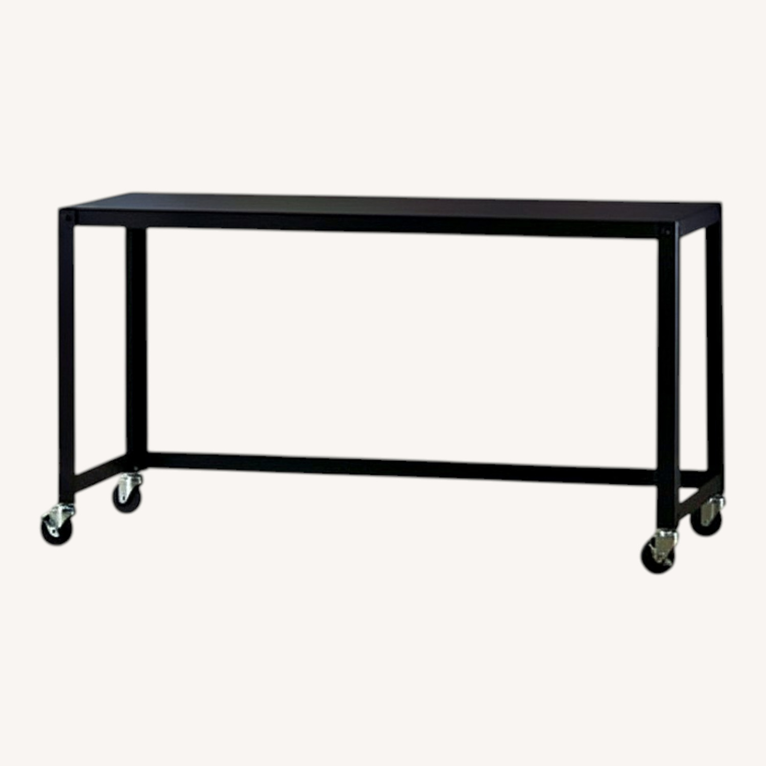CB2 Go Cart Rolling Table Desk - image-0