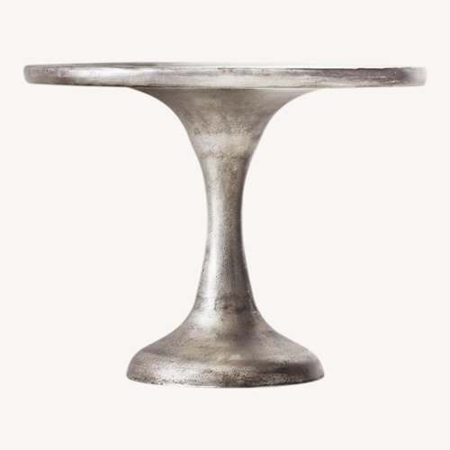 Used Restoration Hardware Teen Metal Nightstand – Pewter Finish for sale on AptDeco