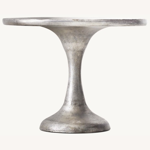 Used Restoration Hardware Teen Metal Nightstand – Pewter Finish for sale on AptDeco