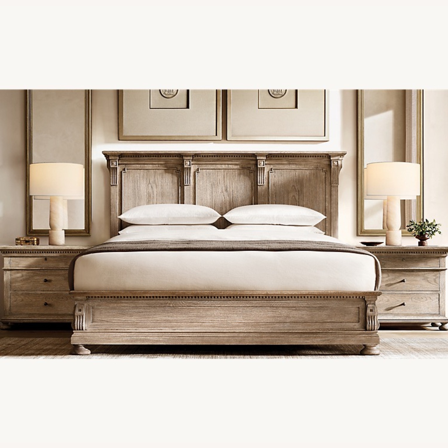 Restoration Hardware Beveled Mirrors -2 - image-5