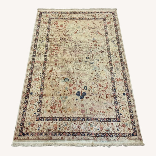 Used Hand Made Silk Rug for sale on AptDeco