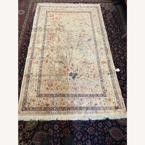 Used Hand Made Silk Rug for sale on AptDeco