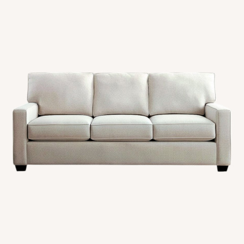 Used Pottery Barn White Sleeper Sofa for sale on AptDeco