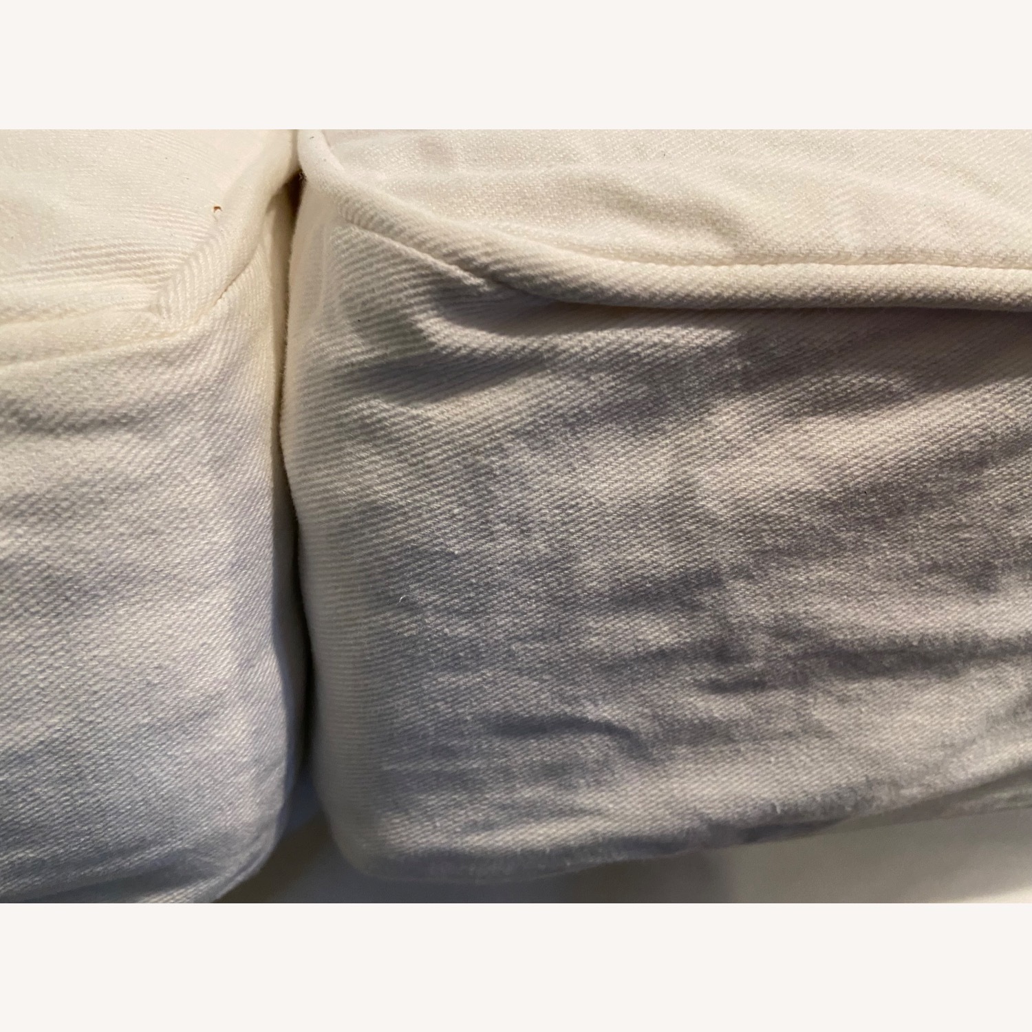 Pottery Barn White Sleeper Sofa - image-6