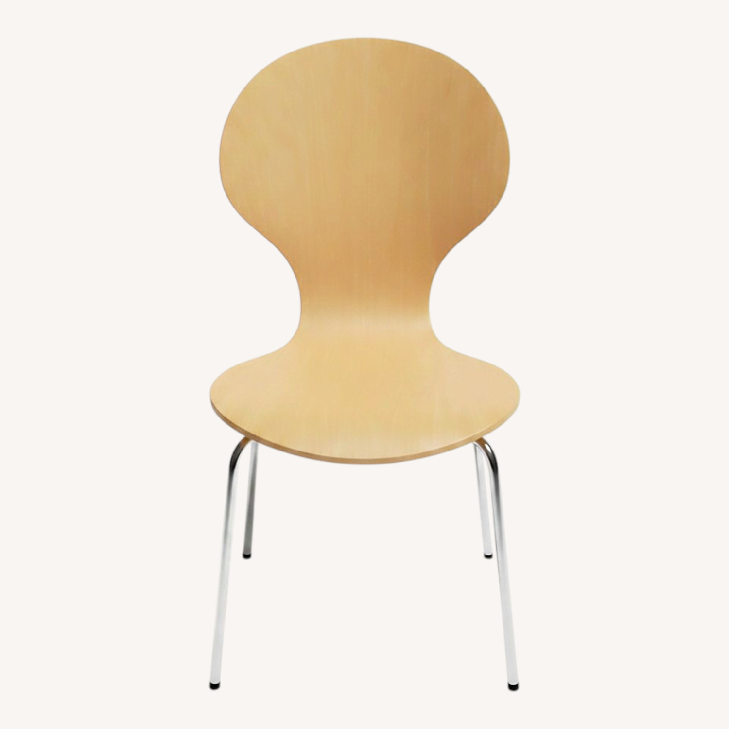 Natural Wood Dining Chair - image-0