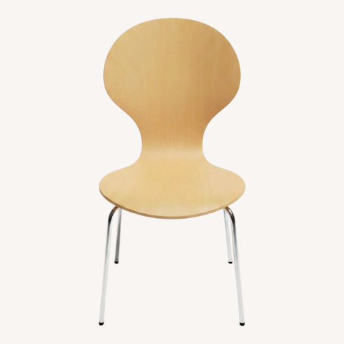 Used Natural Wood Dining Chair for sale on AptDeco