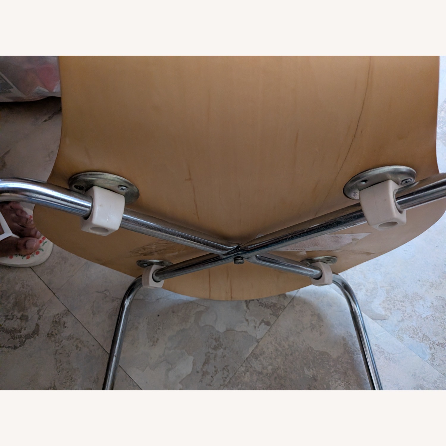 Natural Wood Dining Chair - image-3