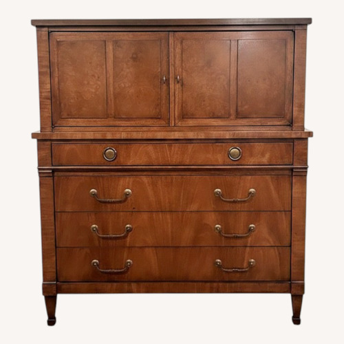 Used Vintage/Antique Light Brown Wood Dresser for sale on AptDeco