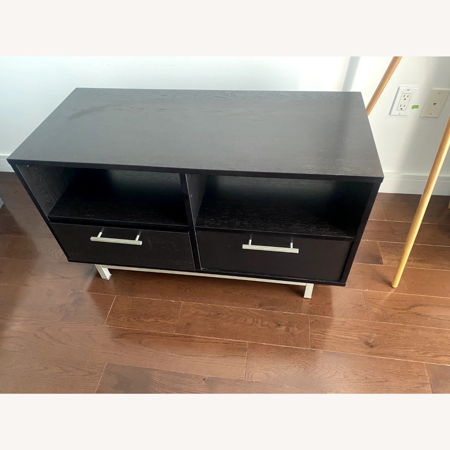 Crate & Barrel Wood Media Console (Denmark) - image-3