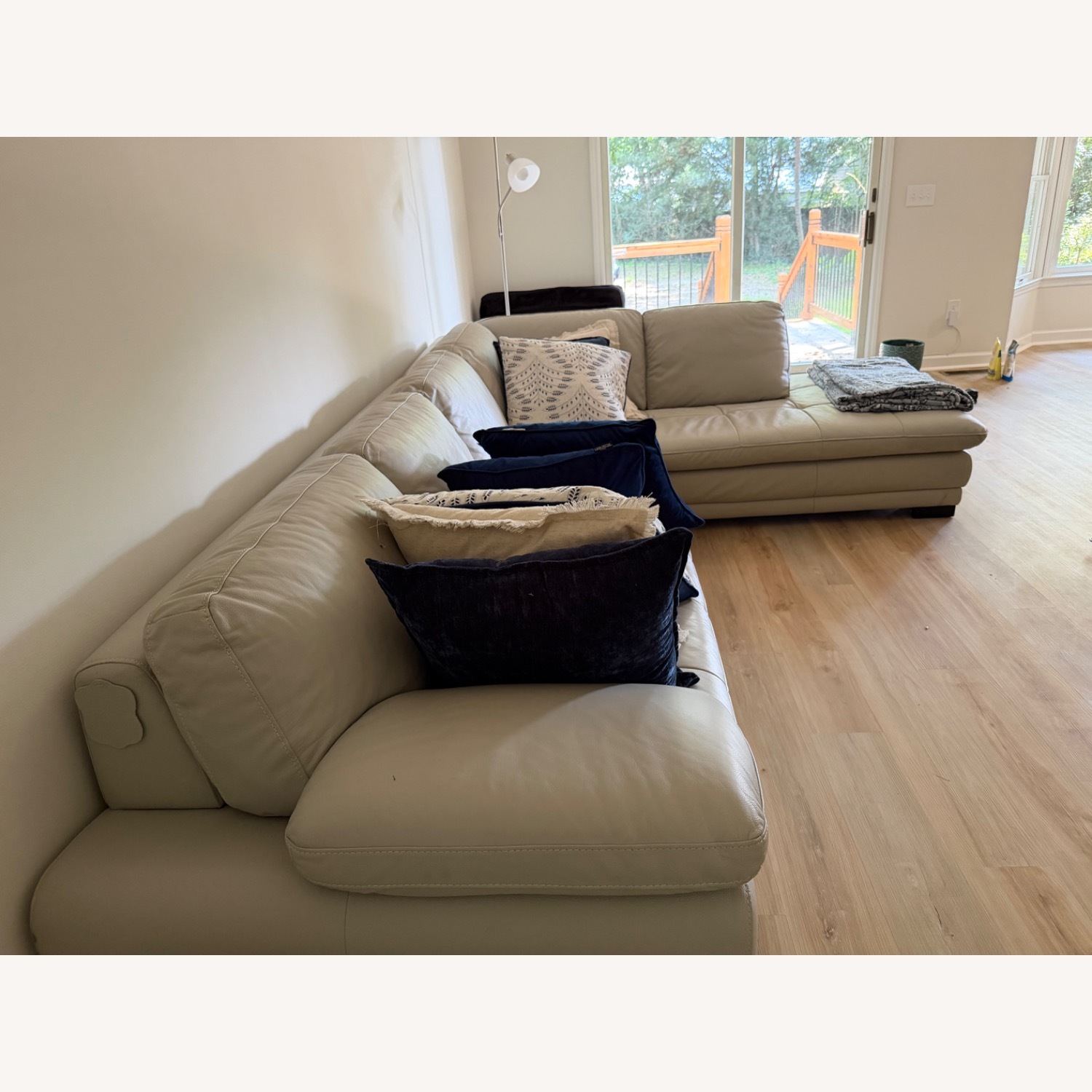 Yarber Upholstered L-Shaped Sectional - image-2