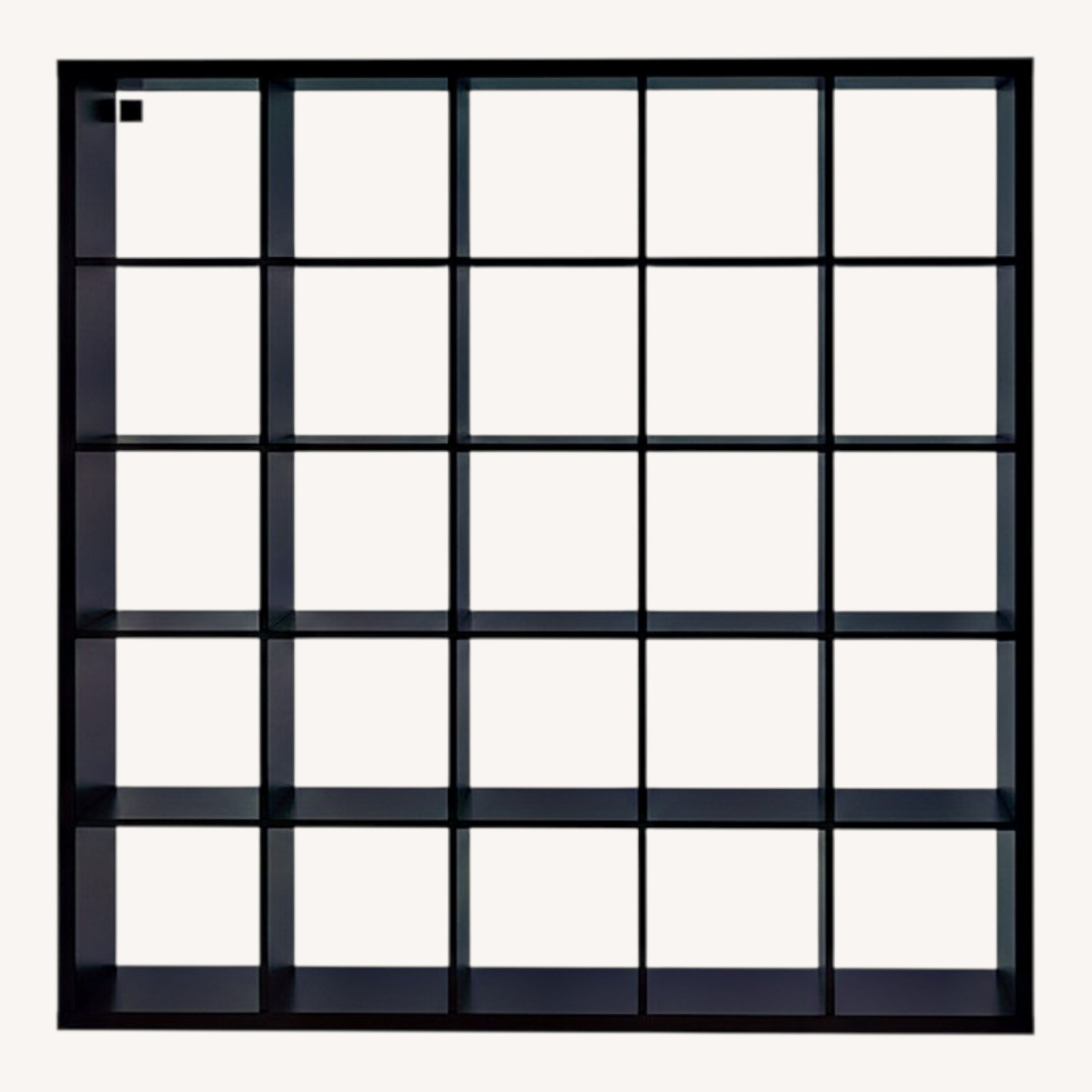 IKEA Kallax Dark Brown Wood Wall Unit - image-0