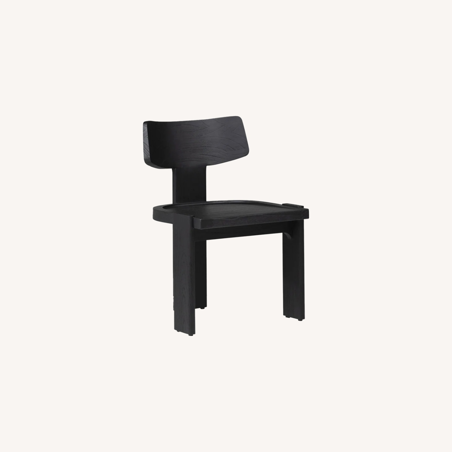 ARTEMIS Black Wood Dining Chair - image-5