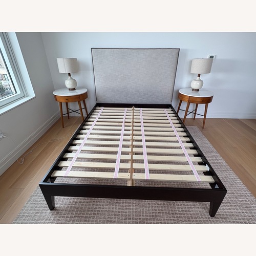 Used West Elm Narrow Leg Wood Bed Frame for sale on AptDeco