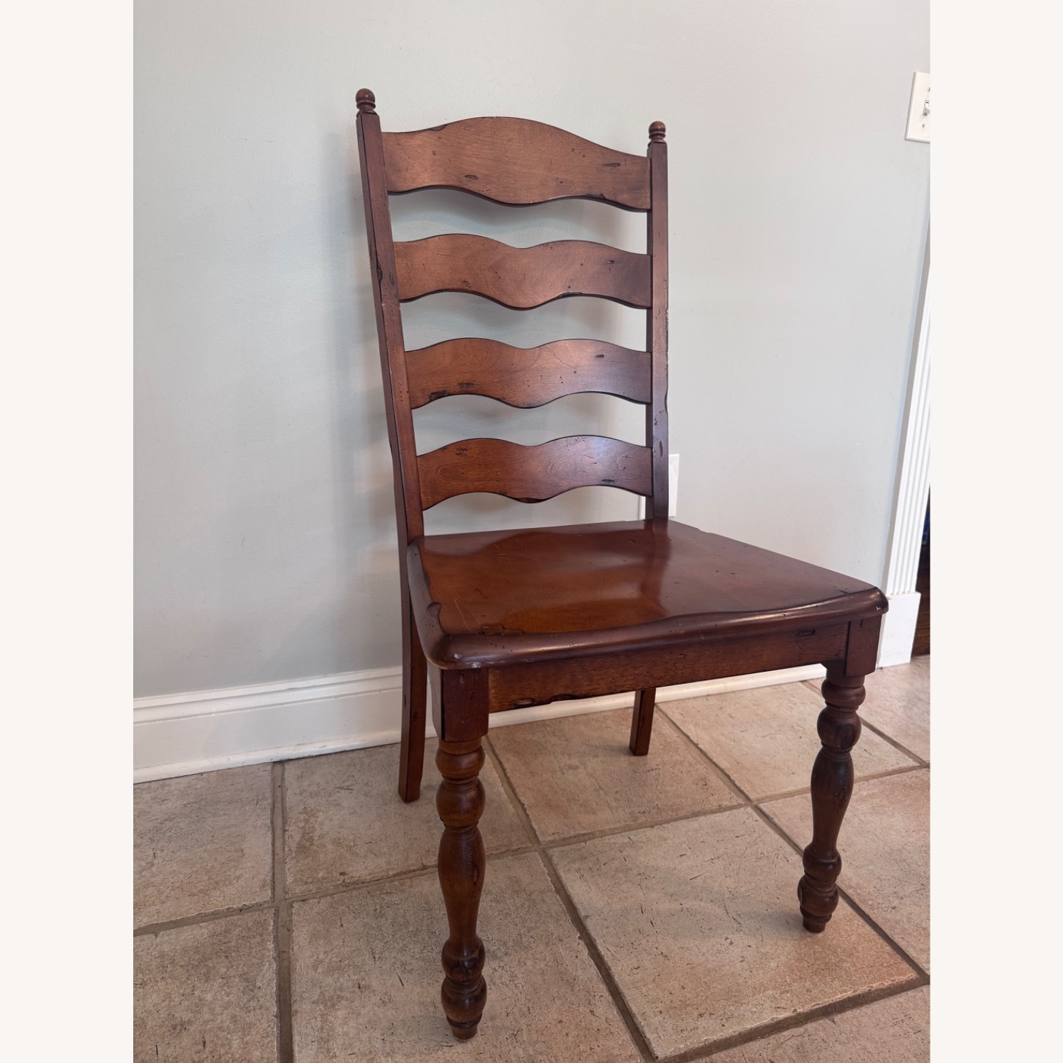 Custom Solid Wood Farmhouse Dining Table Set - image-2